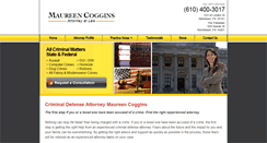 Desktop Screenshot of maureencogginslaw.com
